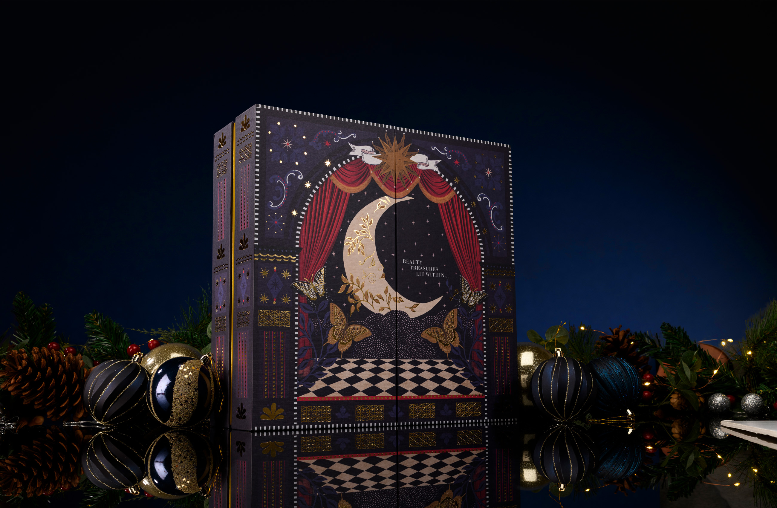 John Lewis beauty advent calendar 2025 packaging