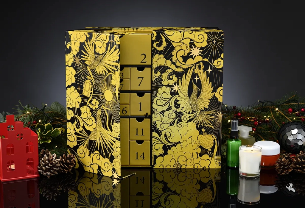 John Lewis 2024 advent calendar open packaging