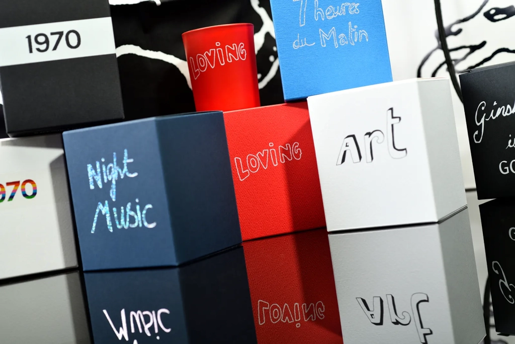 Bella Freud folding box packaging