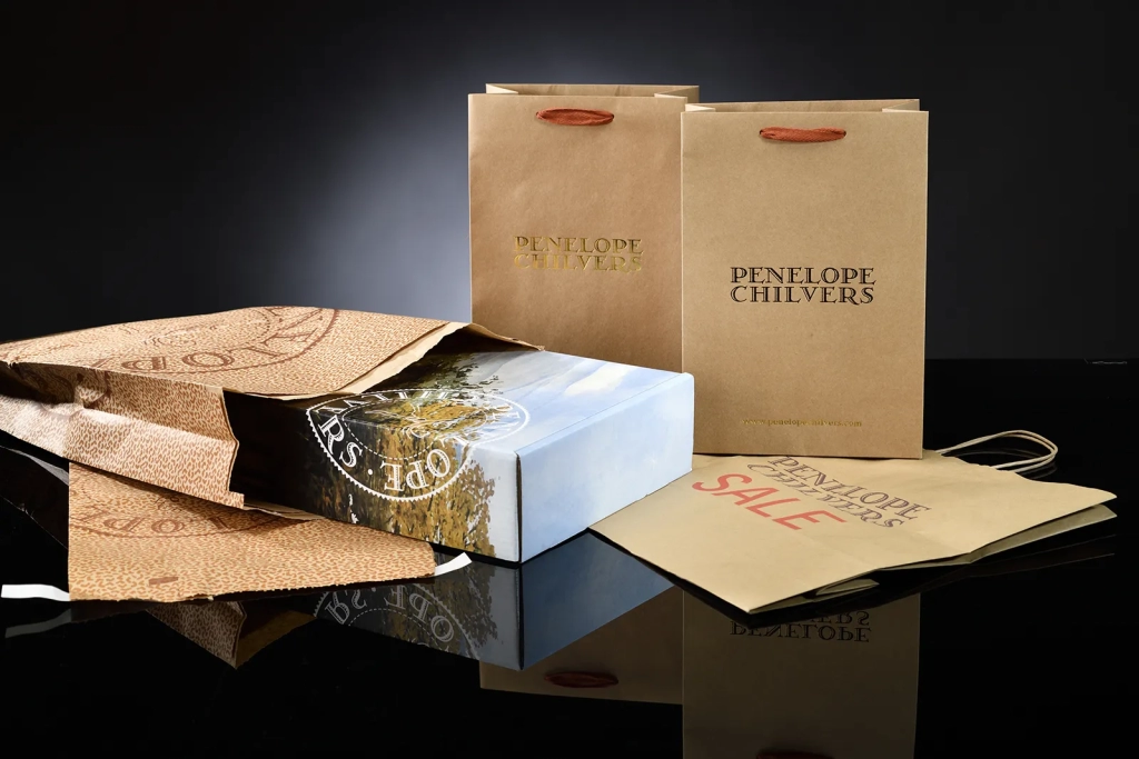 Penelope Chilvers retail bags and ecommerce packaging