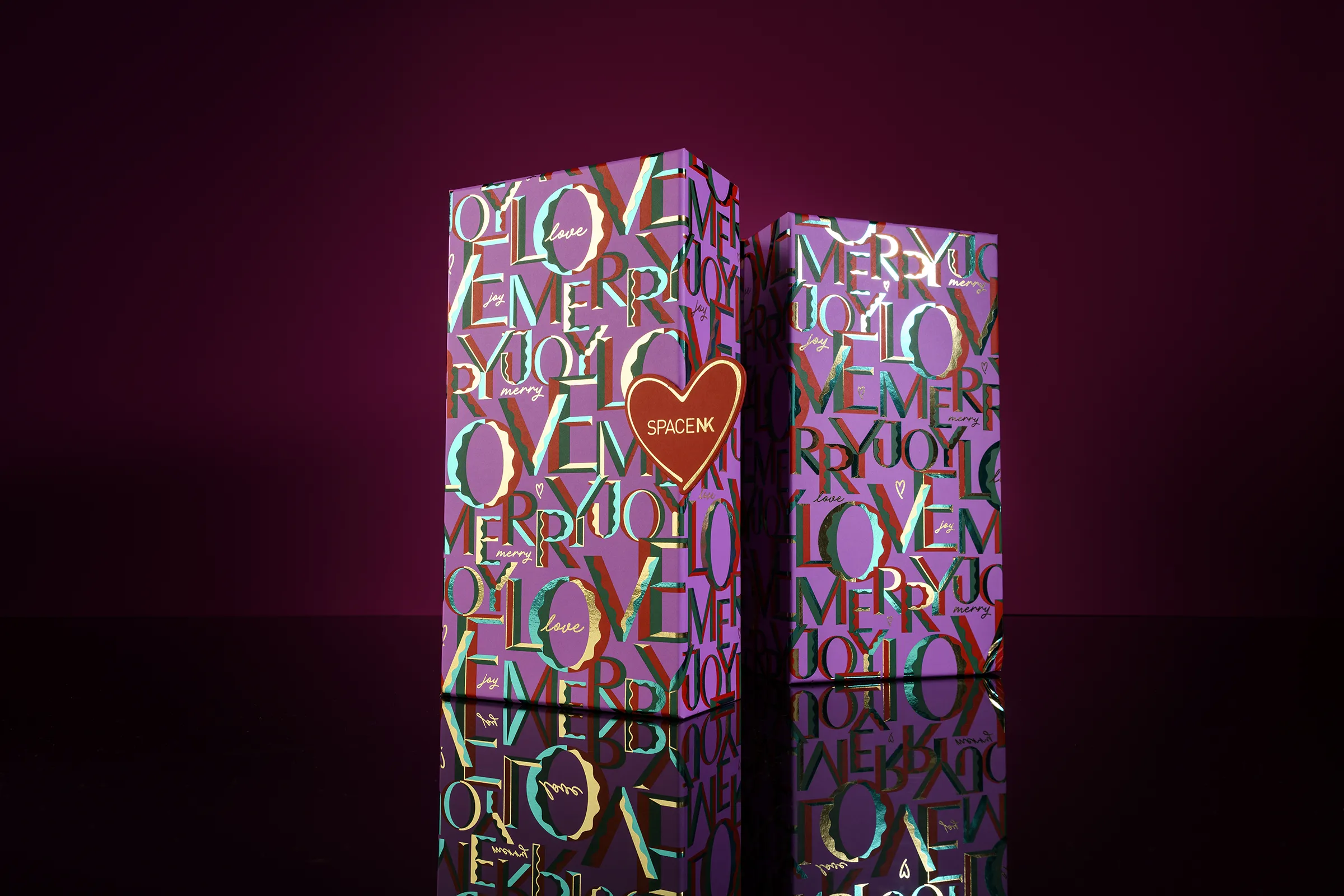Space NK advent calendar packaging