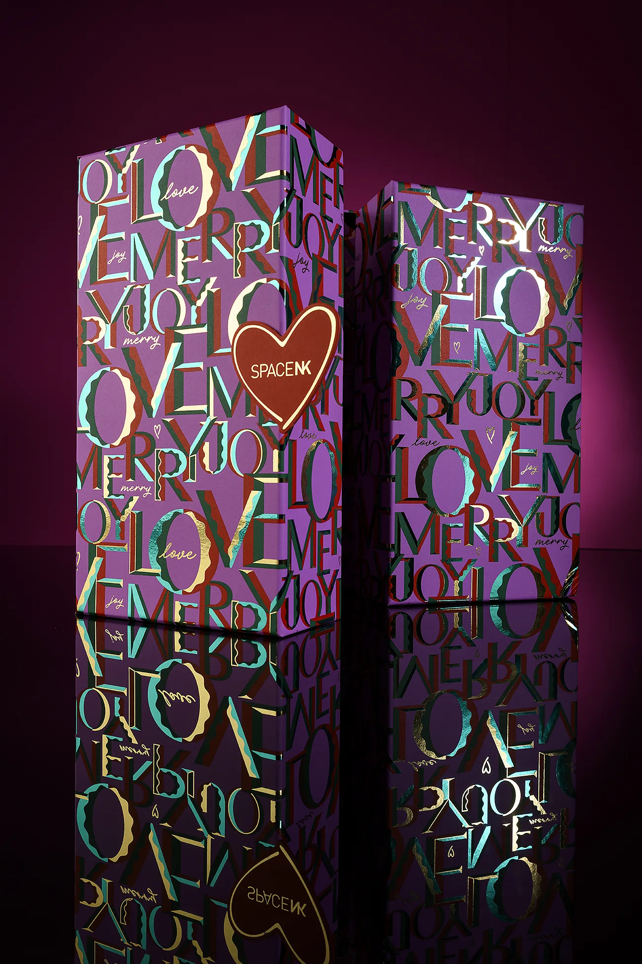 Space NK advent calendar packaging mobile view